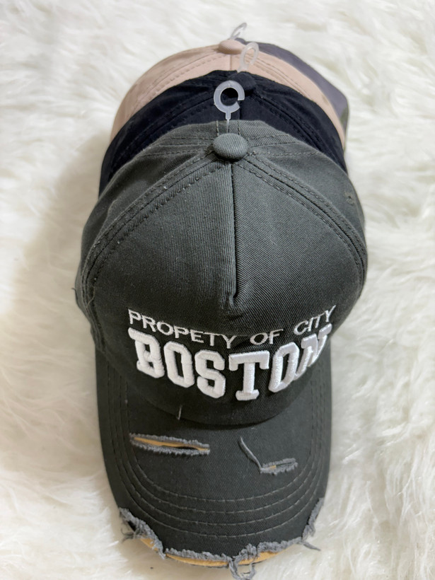 کلاه بیسبالی تابستانه اسپرت طرح boston