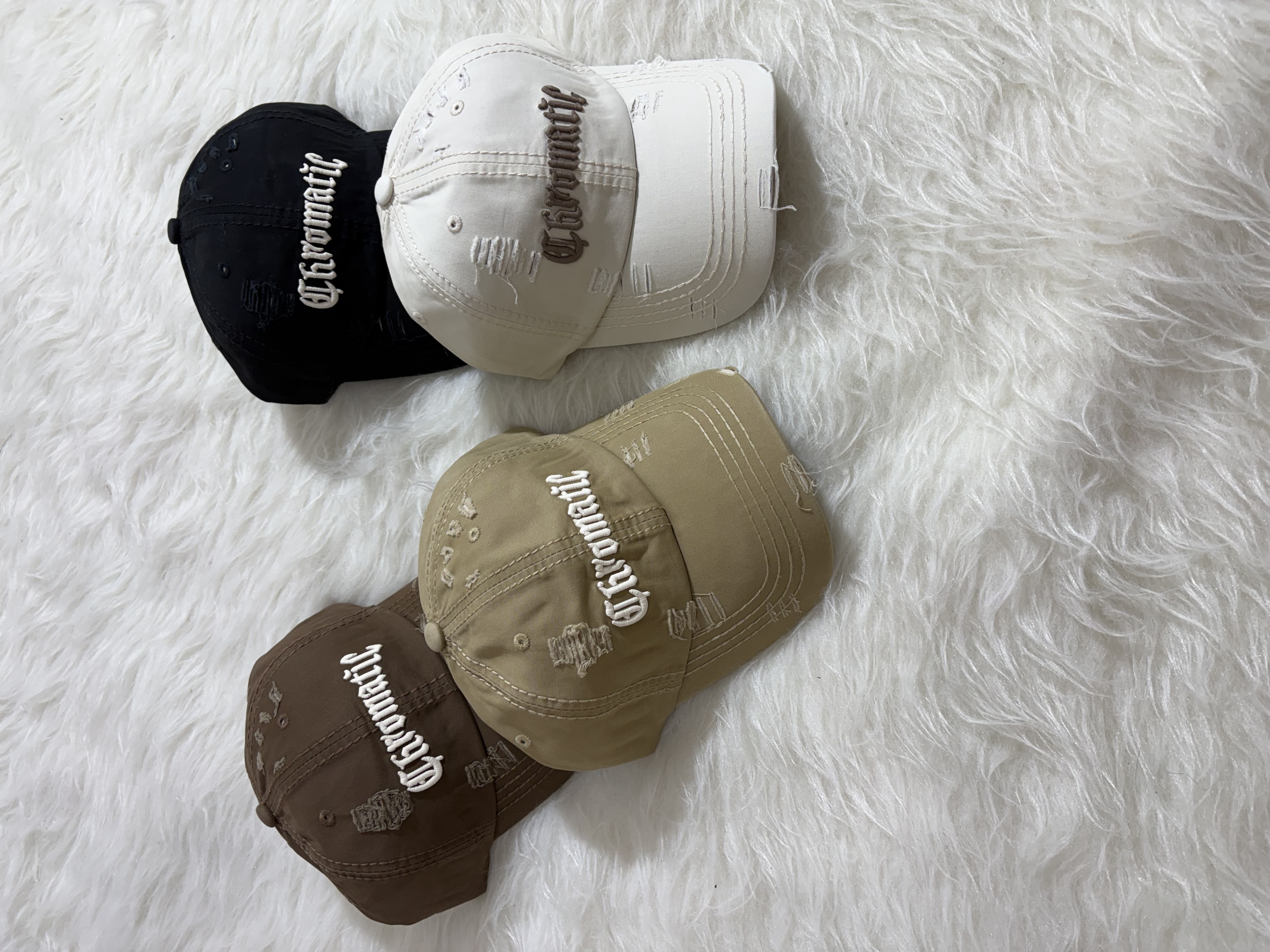 کلاه بیسبالی کتان وارداتی اسپرت طرح chromatic